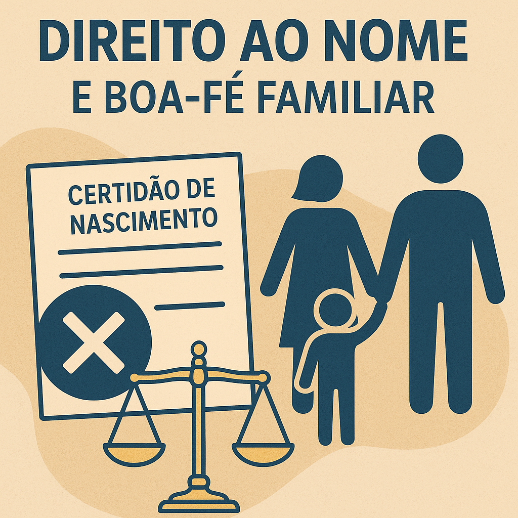 Direito ao nome e boa-fé familiar