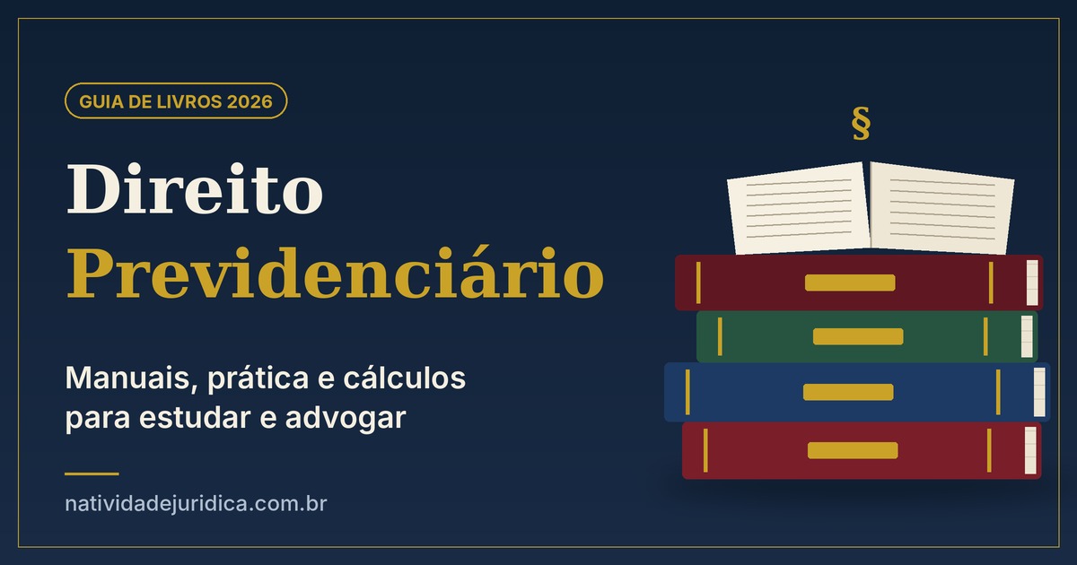 Os melhores livros de Direito Previdenciário em 2026